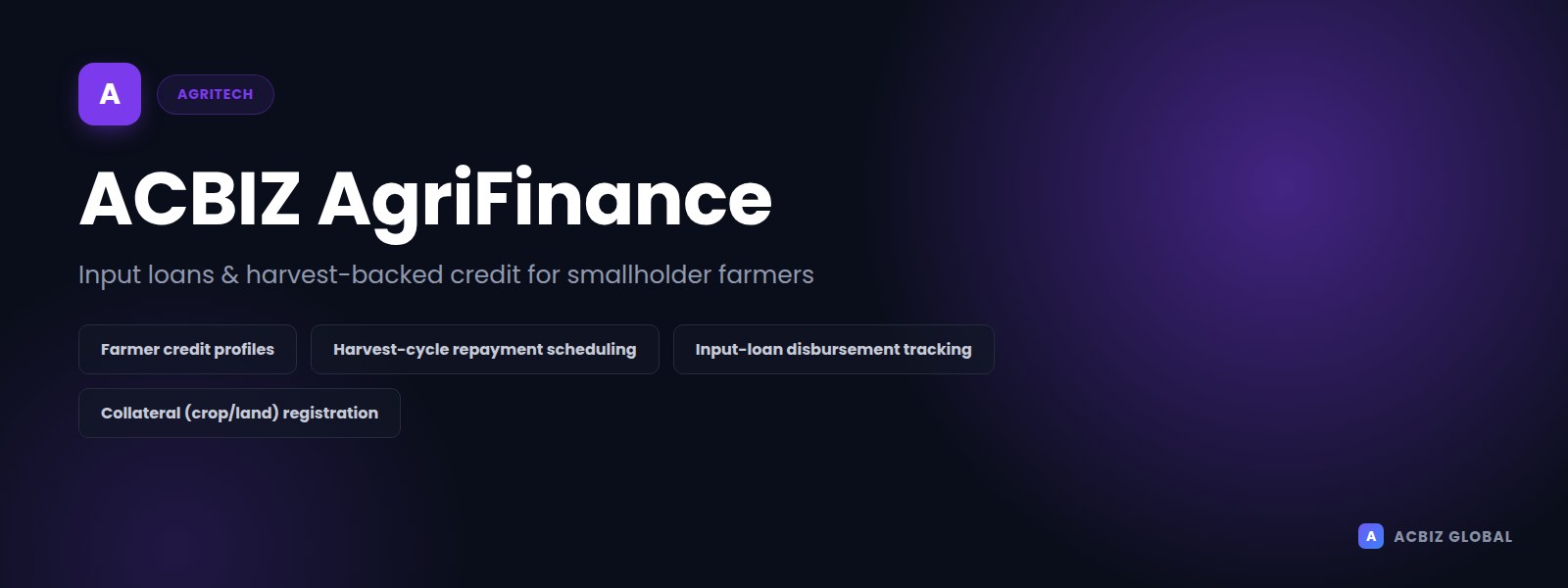 ACBIZ AgriFinance